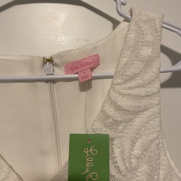 Lilly Pulitzer Blakeley Shift Dress in Ivory Lace - Picture 6 of 10